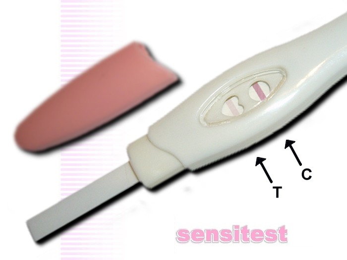 Preguntar marea Fraseología Línea muy ligera o tenue en el test de embarazo | Sensitest