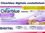 Clearblue Digital con 20 pruebas de ovulación con instrucciones en castellano