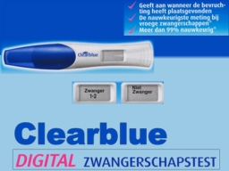 Clearblue Digital te muestra de cuántas semanas estás embarazada